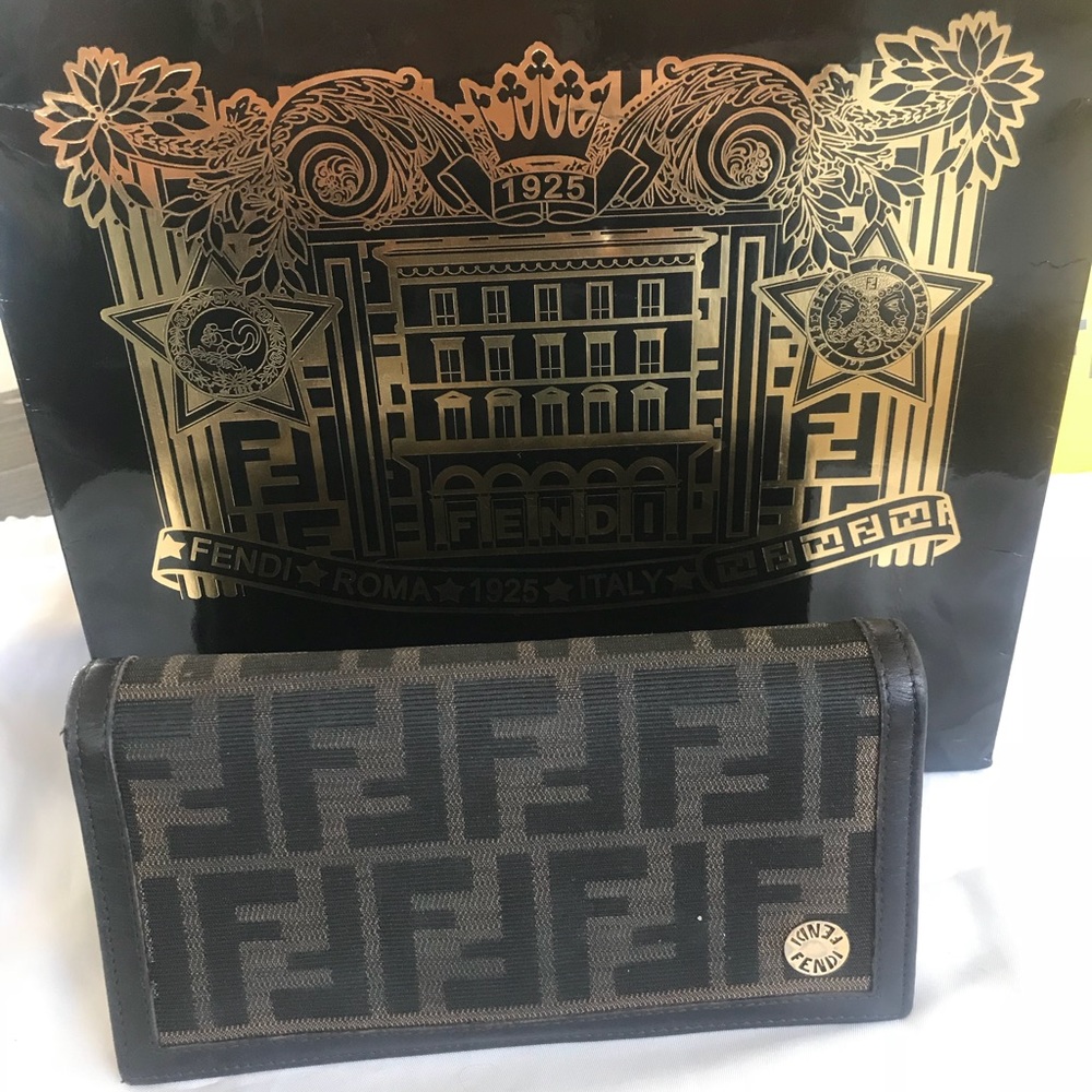 Fendi envelope wallet